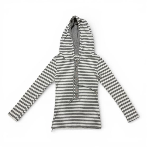 Stripe Dangara hood