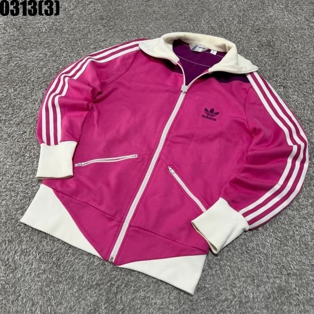 아디다스 파이어버드 져지집업 핑크