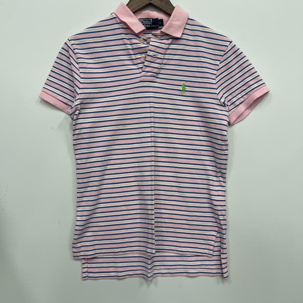 폴로 줄무늬 카라티