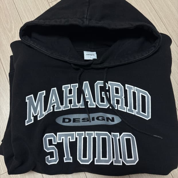 미하그리드 후드티 블랙