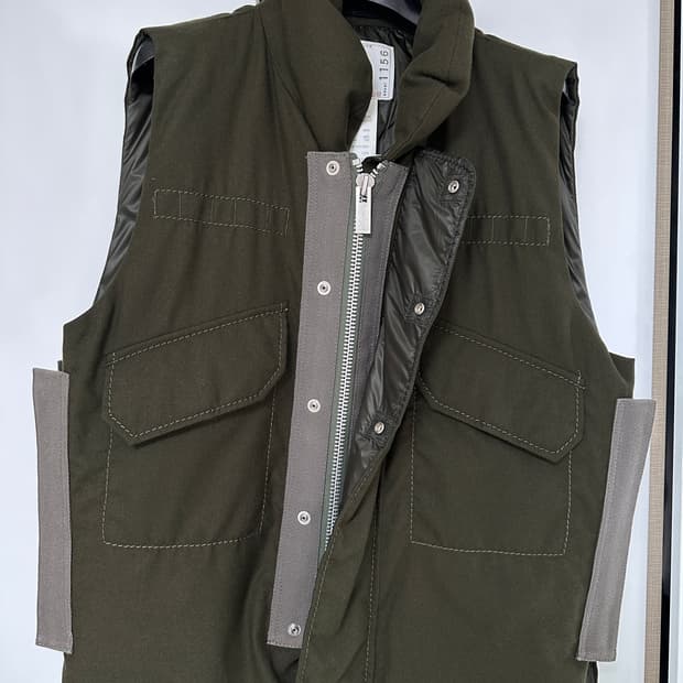 사카이 패딩 베스트