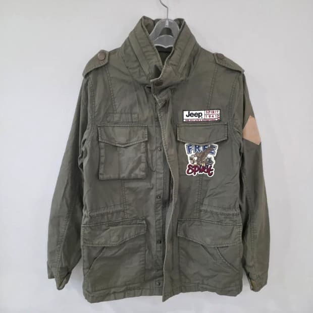 지프 야상 자켓 S