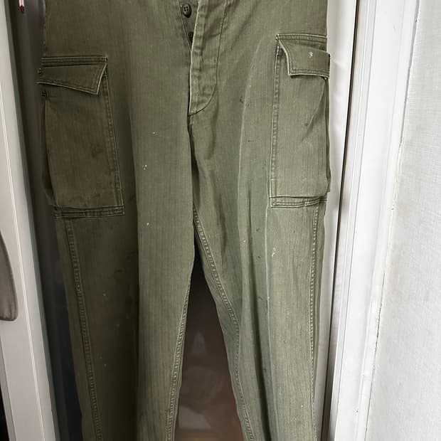 헤릴 m43 hbt 팬츠 올리브드랩