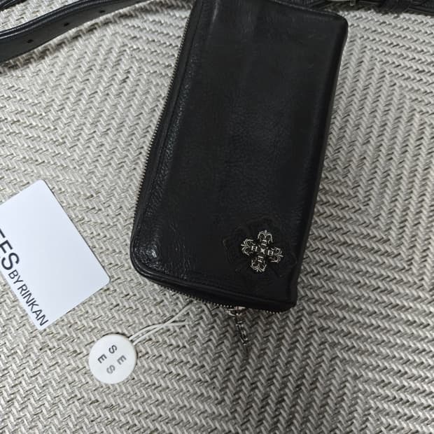 정품 크롬하츠 필리그리 크로스 장지갑