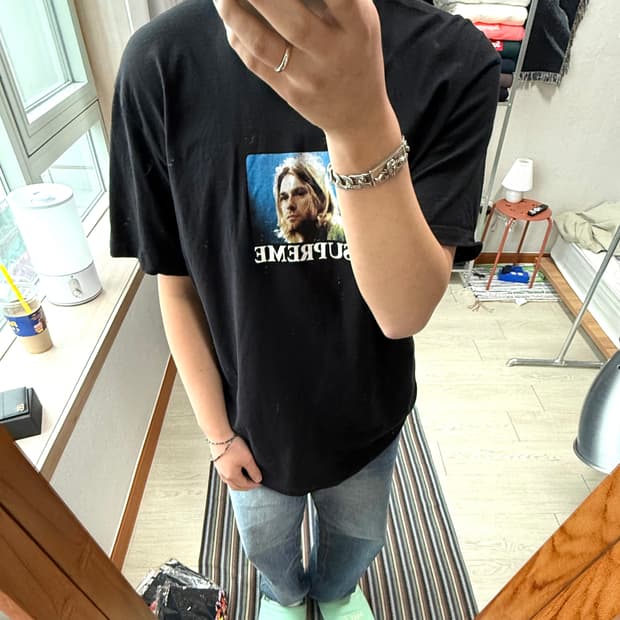 슈프림 커트코베인 반팔 티셔츠