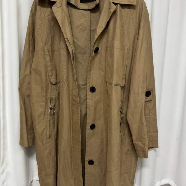 LIST 리스트 베이지 트렌치코트