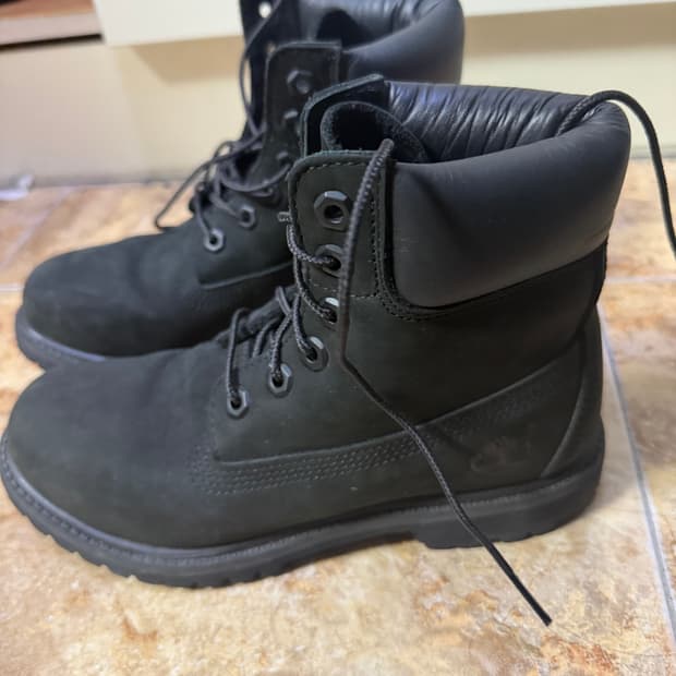 팀버랜드 워커 블랙 여성