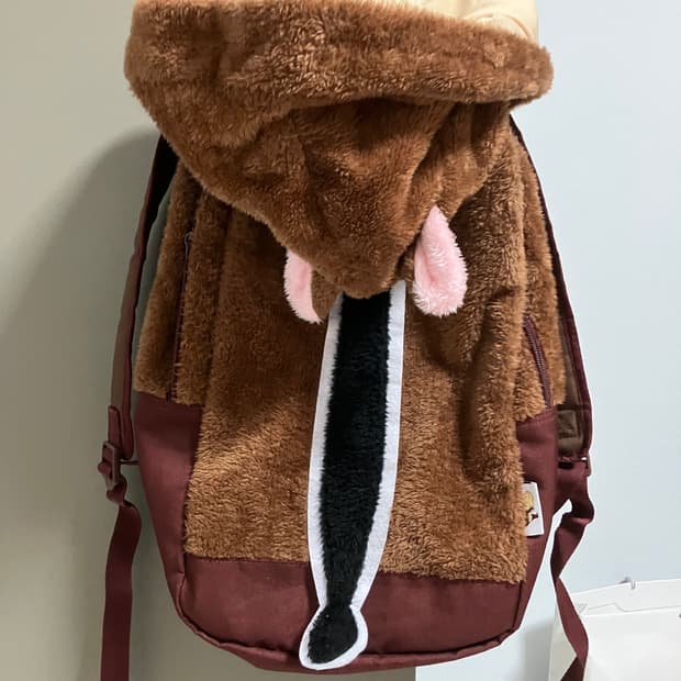 디즈니 다람쥐 백팩