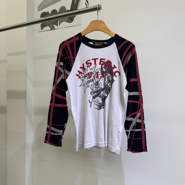 HYSTERIC GLAMOUR (Made in Japan) 롱슬리브 