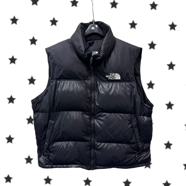 빅사이즈 노스페이스 눕시700 다운 패딩 조끼