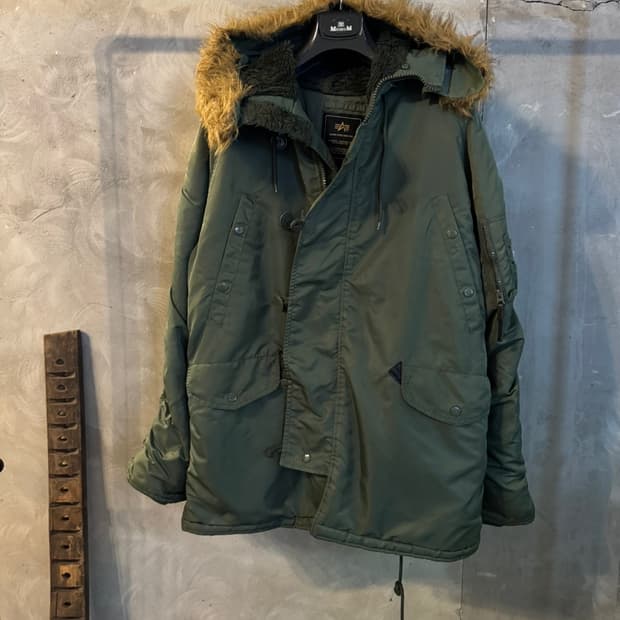 알파 인더스트리 N-3B 자켓 100