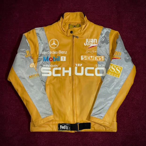 올드스쿨 벤츠 빈티지 레이싱 자켓 L