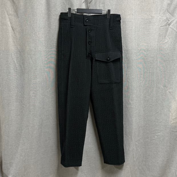 [48/32] 엠포리오 아르마니 퀼팅 플리츠 카고팬츠 바지