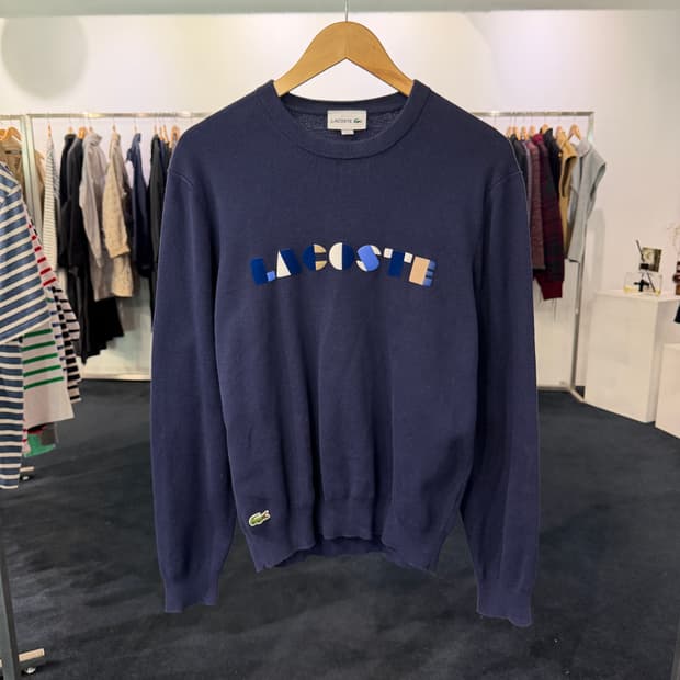 [M] 라코스테 피마코튼 니트