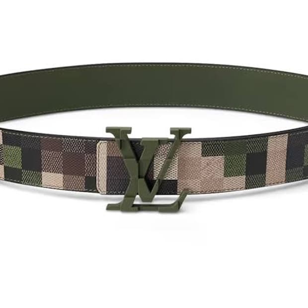 LOUIS VUITTON X PHARRELL CAMO BELT
