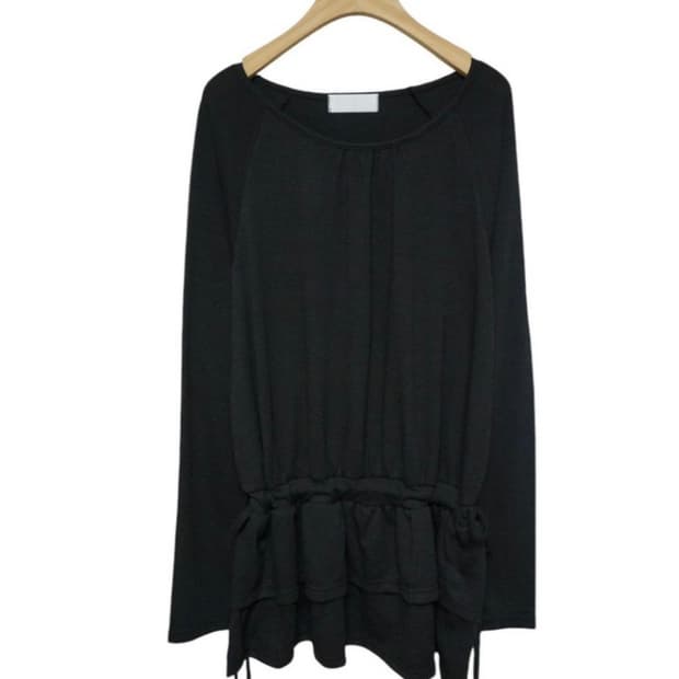 더블 프릴 슬리브t