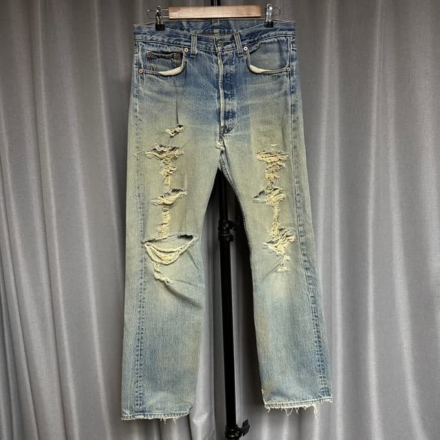 빈티지 80s 리바이스 501 USA 33