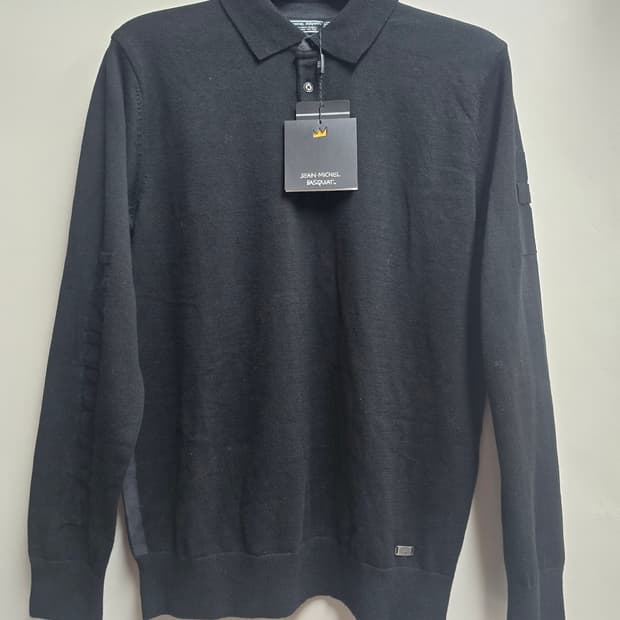 새상품)장미쉘바스키아 면100프로 니트 폴로티