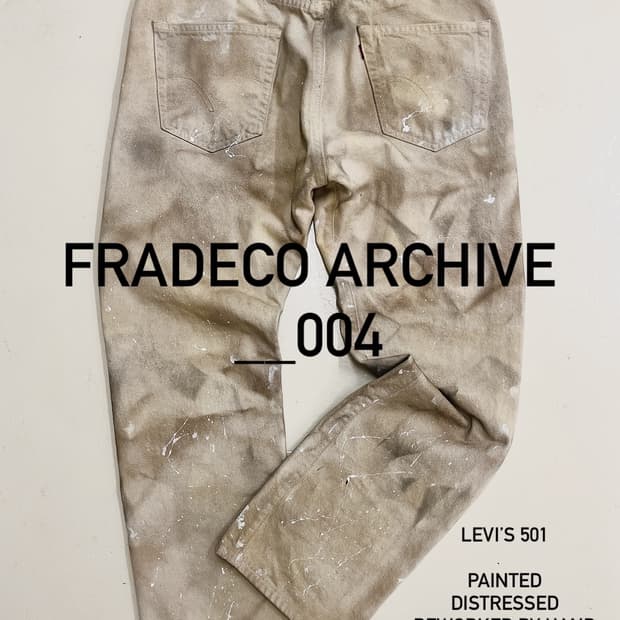 Levi’s 501 White Denim Pants