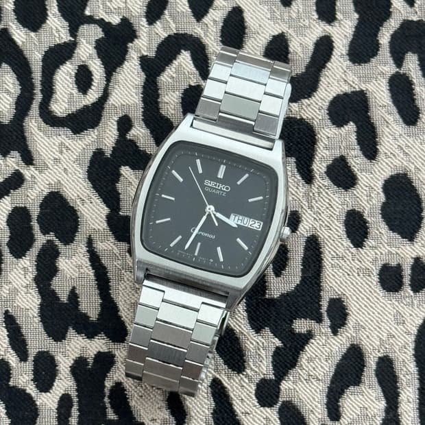 80s 빈티지 세이코 크로노스 쿼츠