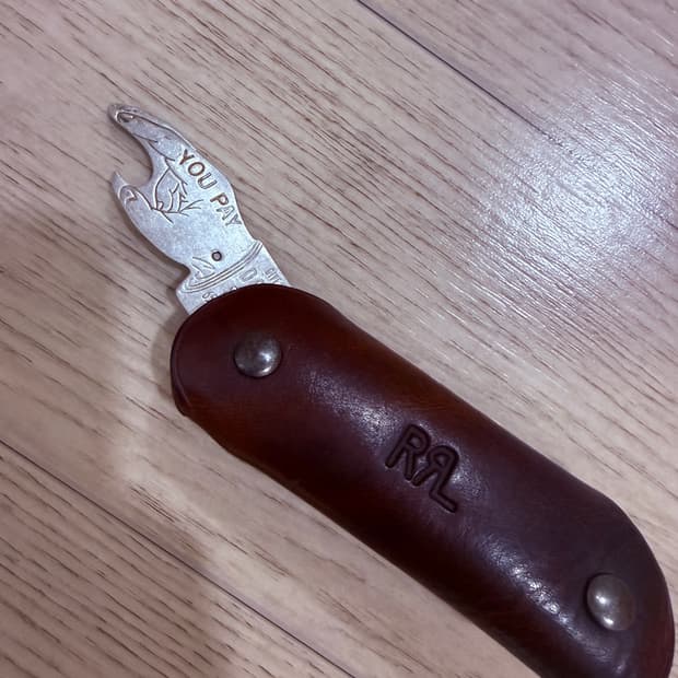 rrl 더블알엘 키링 비매품 이동휘 착용 초 레어템