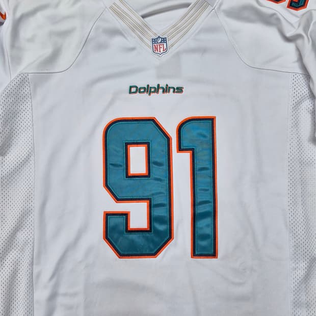 [올자수/S급] 나이키 NFL 마이애미 돌핀스 유니폼 (L/105) -
