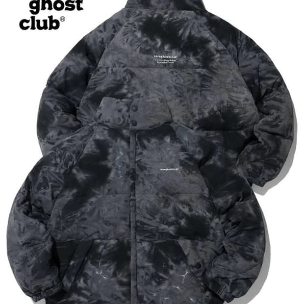 나이스고스트클럽 다이드 다운 파카 패딩 예스아이씨데스이즈네버댓