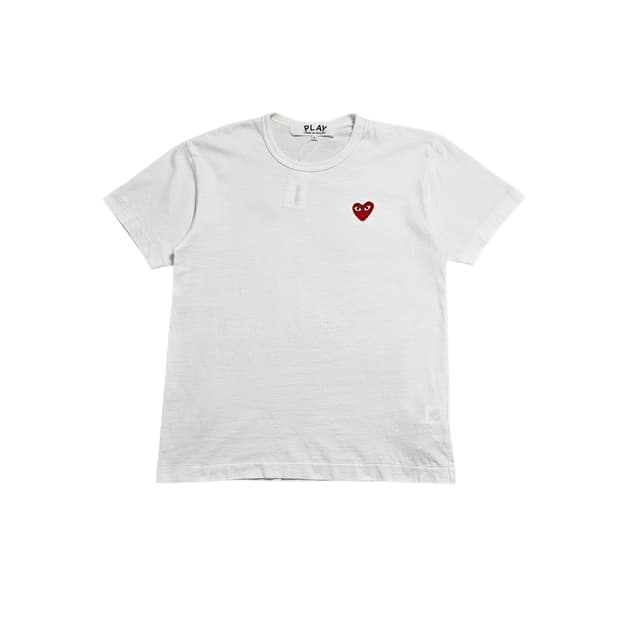 꼼데가르송 레드 와펜 반팔티