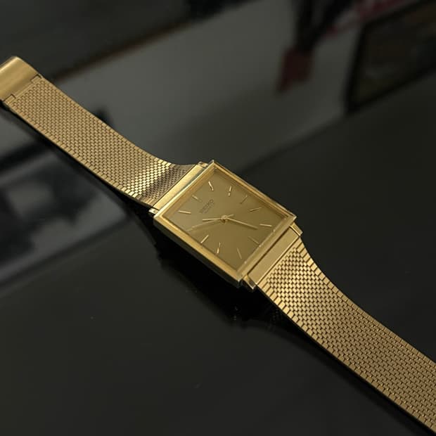 80s 빈티지 세이코 드레스 워치