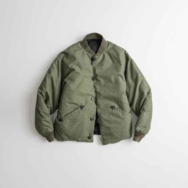 비헤비어 리버시블 m43 라이너 다운 자켓