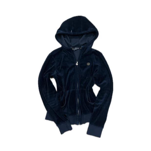 컨버스 벨벳 후드집업 