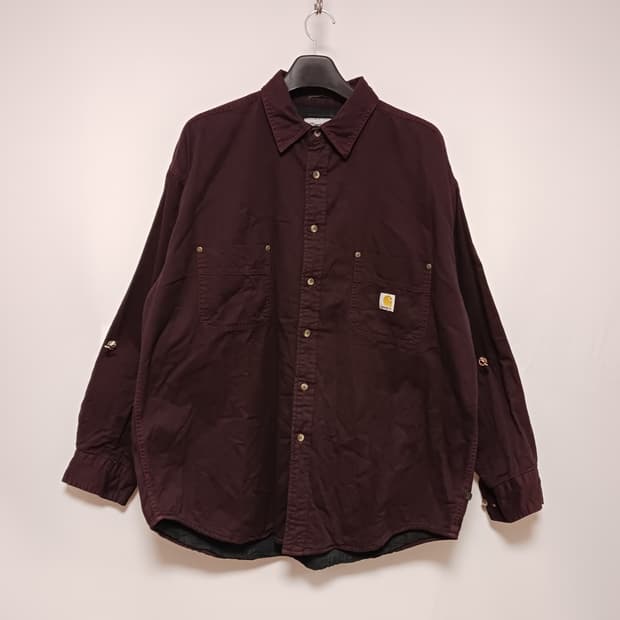 갈하트 안감 코듀로이 리워크 셔츠