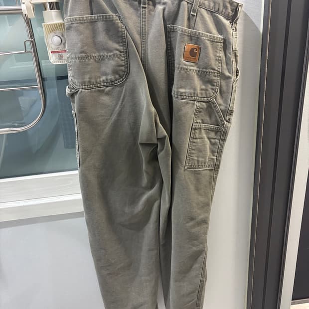 칼하트 빈티지 더블니 모스그린 38 32 판매