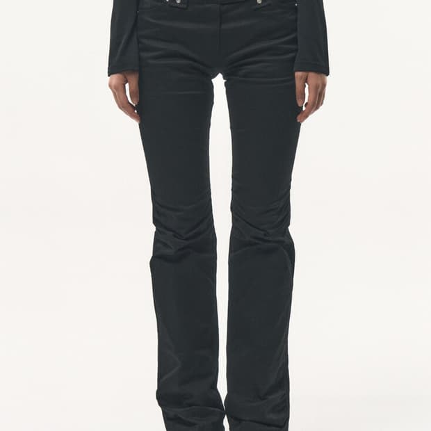 포더웨더 셔링 부츠컷 팬츠 M