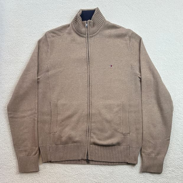 타미힐피거 니트집업