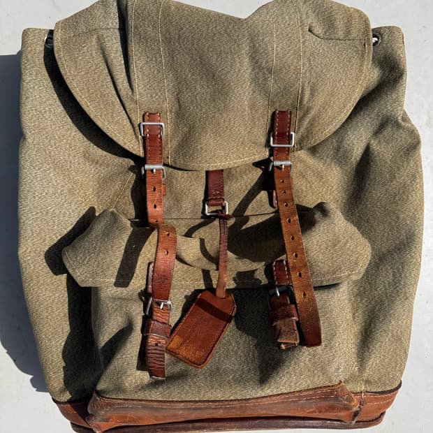 60년대 스위스 밀리터리 럭색