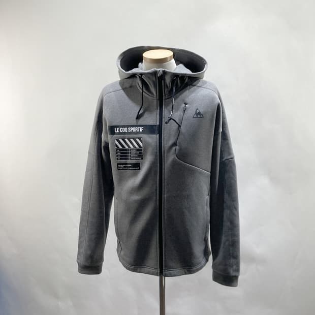 르꼬끄 남성스포츠기모후드집업 그레이 L
