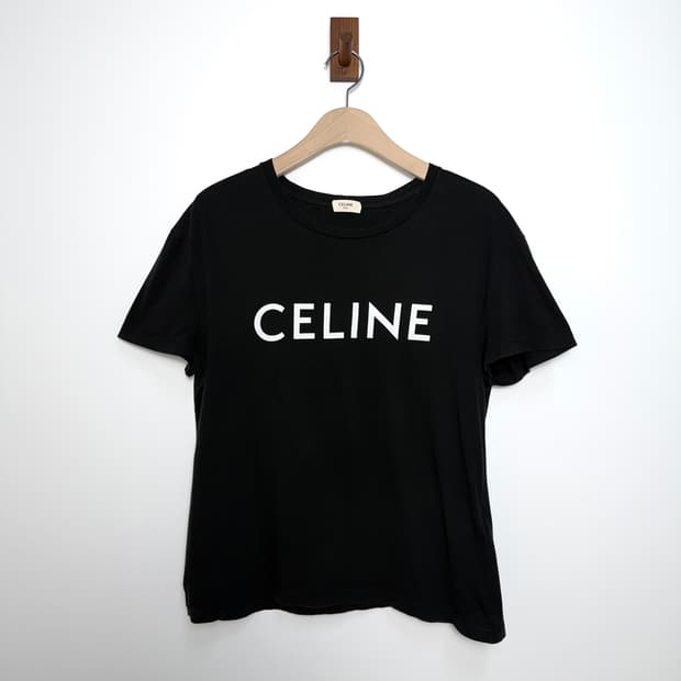 셀린느 로고 반팔 티셔츠 L사이즈