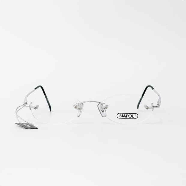 NAPOLI 실버 무테 데드스탁 빈티지안경