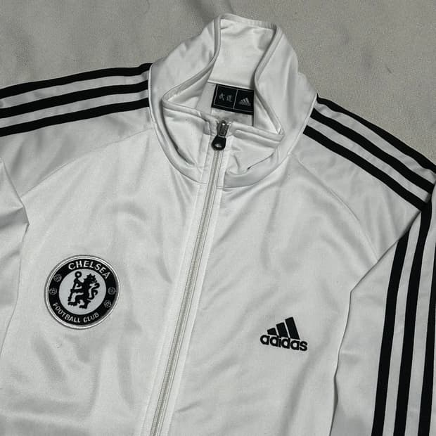 M 아디다스 화이트 첼시 트랙탑