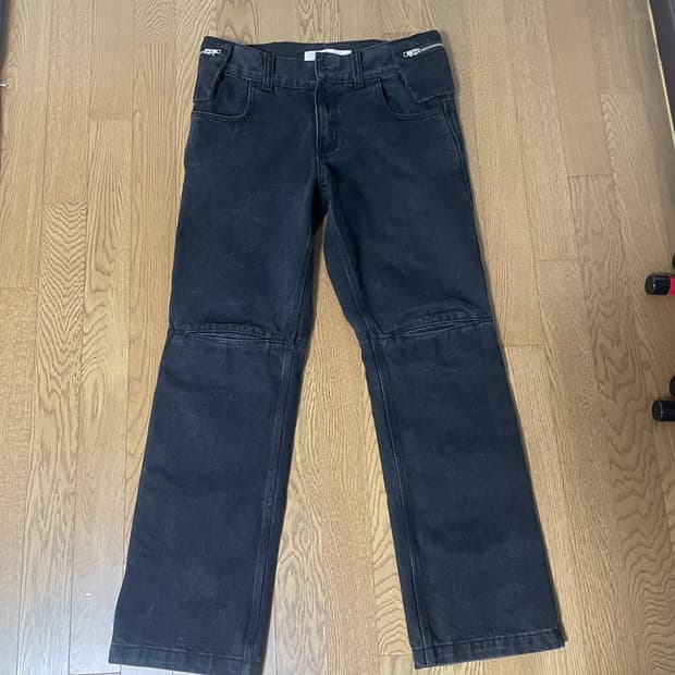 플라스틱프로덕트 백 팬츠 s 블랙