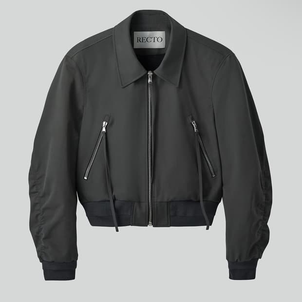 Recto Zipper Details Structured Tim Bomb