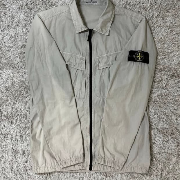 스톤아일랜드 22FW 올드이펙트 오버셔츠