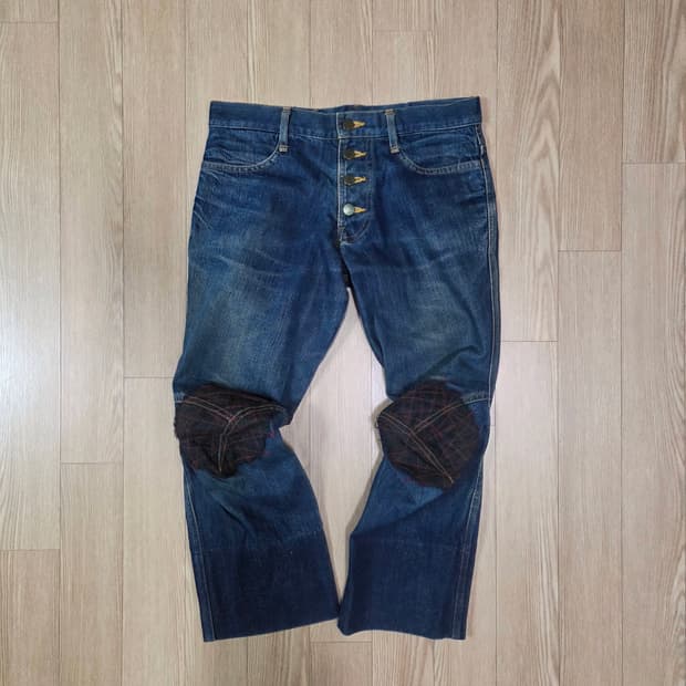 NEMETH 네메스 90s 초기 크롭 데님 팬츠