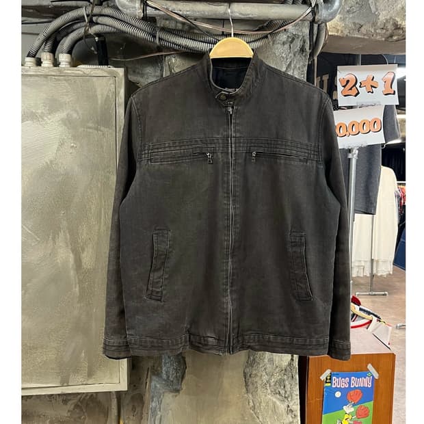 빈티지 라이더 자켓 브라운 #csz3988