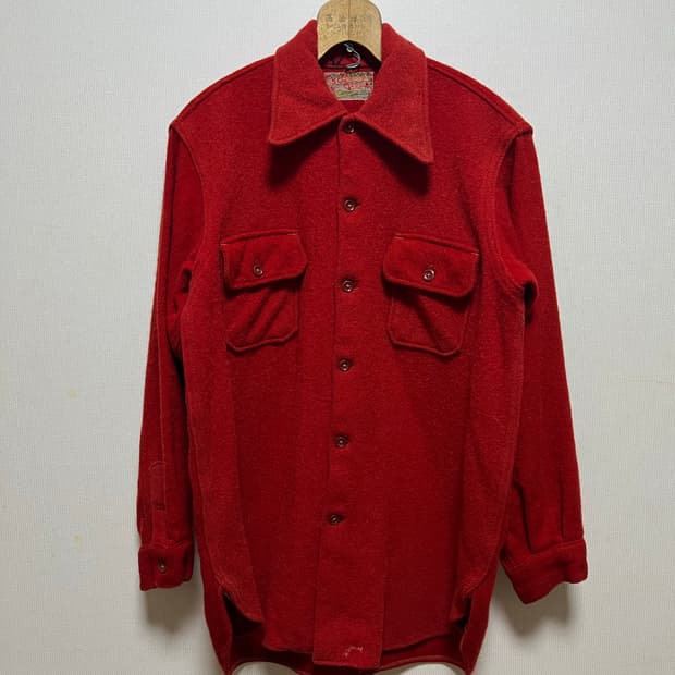 50s Soo Wool 빈티지 남방