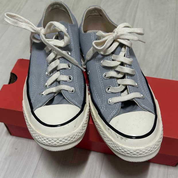 컨버스 척테일러 로우 울프그레이