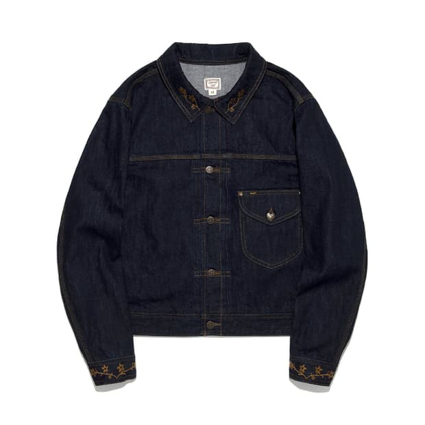 Lee X Saytouche 콜라보 카우보이 셀비지 데님자켓