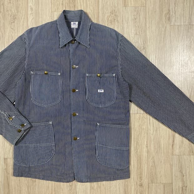 100) RRL동일모델 40's 복각 Lee 재팬 91-J 히코리 커버올