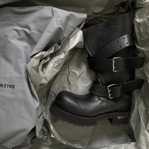 (Size:42)발렌시아가 베놈 부츠 하이